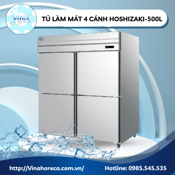 Tủ làm mát 4 cánh Hoshizaki 500L