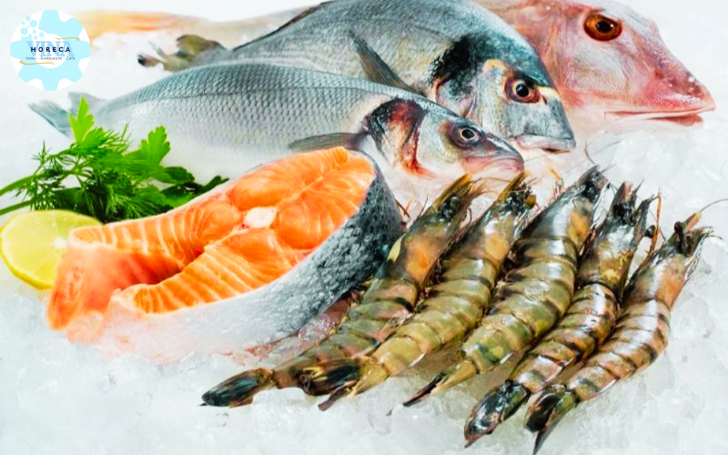 Đá vảy giúp bảo quản thủy hải sản