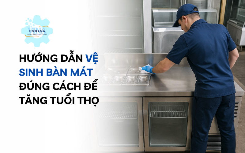 Hướng dẫn vệ sinh bàn mát đúng cách để tăng tuổi thọ