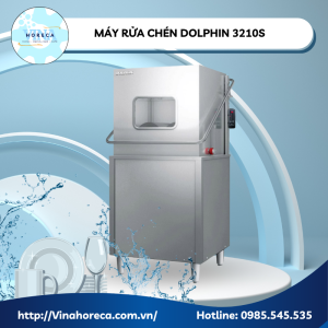 Máy rửa chén bát công nghiệp Dolphin - NK trực tiếp bởi Vina Horeca