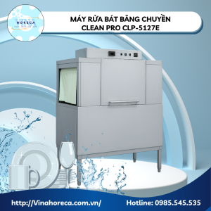 Máy rửa băng chuyền nhà hàng Clean Pro