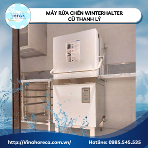 Thanh lý máy rửa chén nhà hàng Winterhalter
