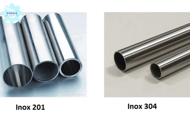 Phân biệt inox 301 và inox 201