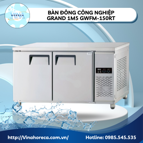 Bàn đông công nghiệp Grand 1m5 GFWWM 150RT
