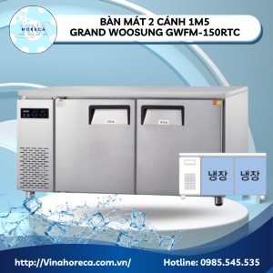 Bàn mát 2 cánh 1m5 Grand Woosung GWFM-150RTC
