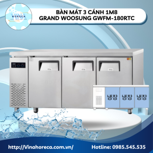 Bàn mát 3 cánh 1m8 Grand Woosung