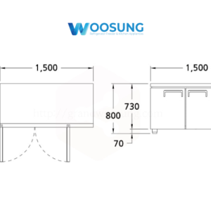 Bàn mát Grand Woosung 150RT