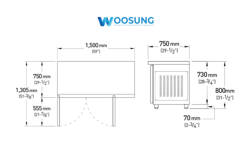 Bản vẽ bàn đông GU-60F