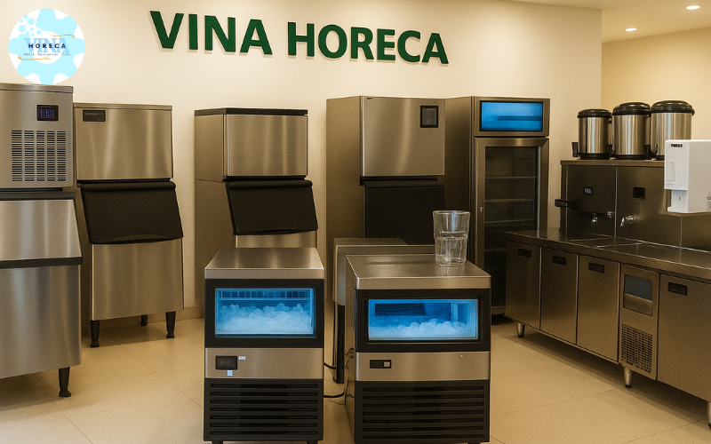 Bảng giá máy làm đá viên tại Vina Horeca