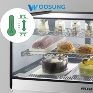 Tủ bánh để bàn Grand Woosung về nhiệt độ