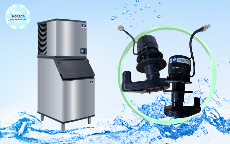 Bơm nước cho máy làm đá Manitowoc tại Vinahoreca