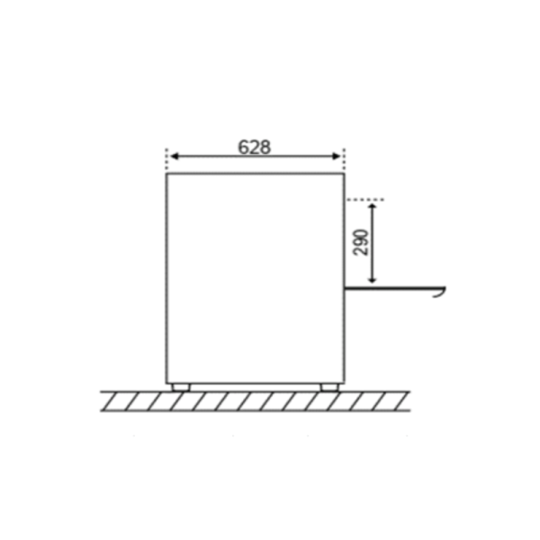 Hình 2. Máy rửa ly đề quầy SouthPro