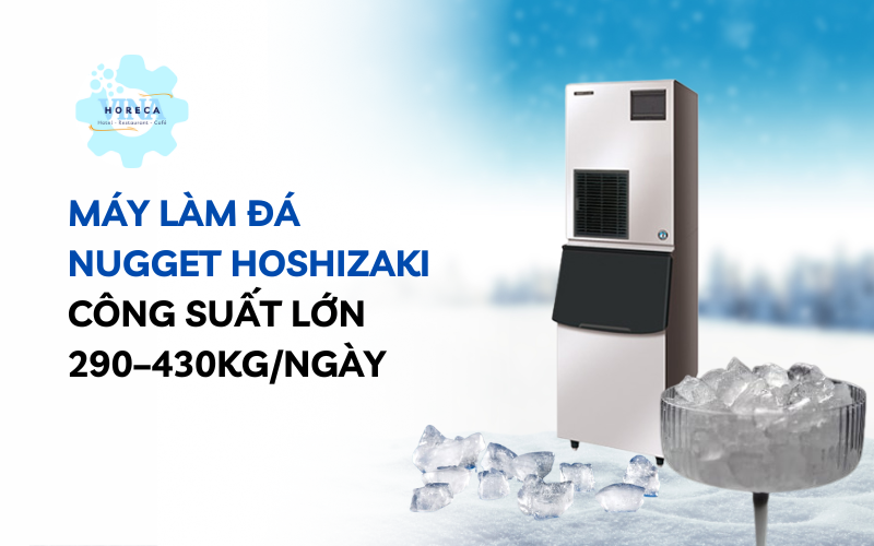 Máy làm đá nugget Hoshizaki công suất lớn 290 - 340kg/ngày