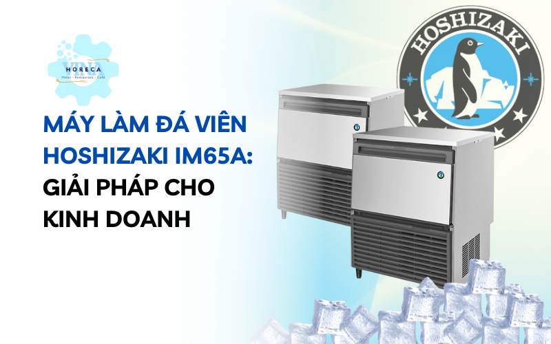 Máy làm đá viên Hoshizaki IM65A – Giải pháp cho kinh doanh
