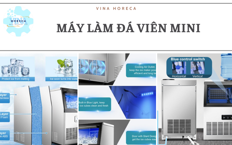 Máy làm đá viên mini chất lượng